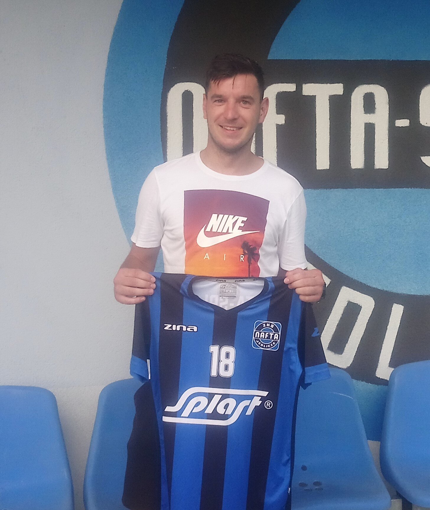 Wojciech Haznar zawodnikiem Nafty Splast Jedlicze