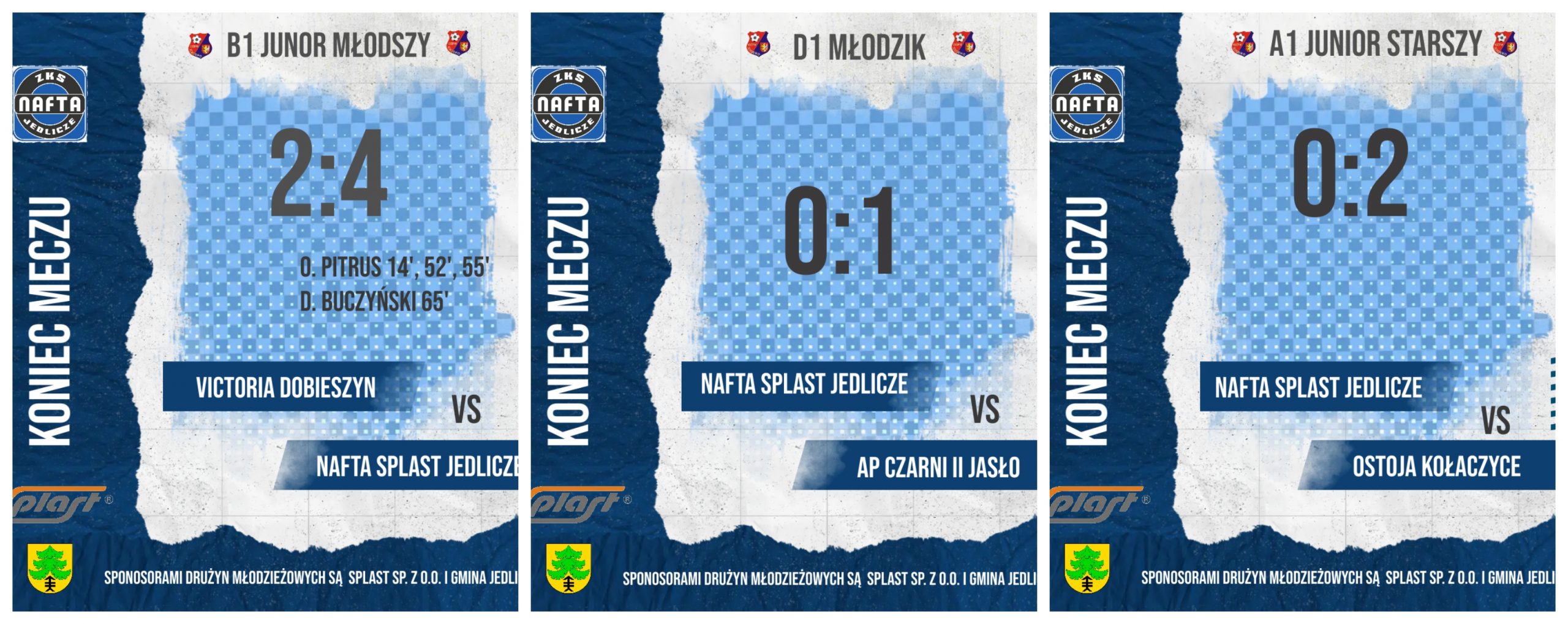 Podsumowanie weekendu_ DRUŻYNY MŁODZIEŻOWE