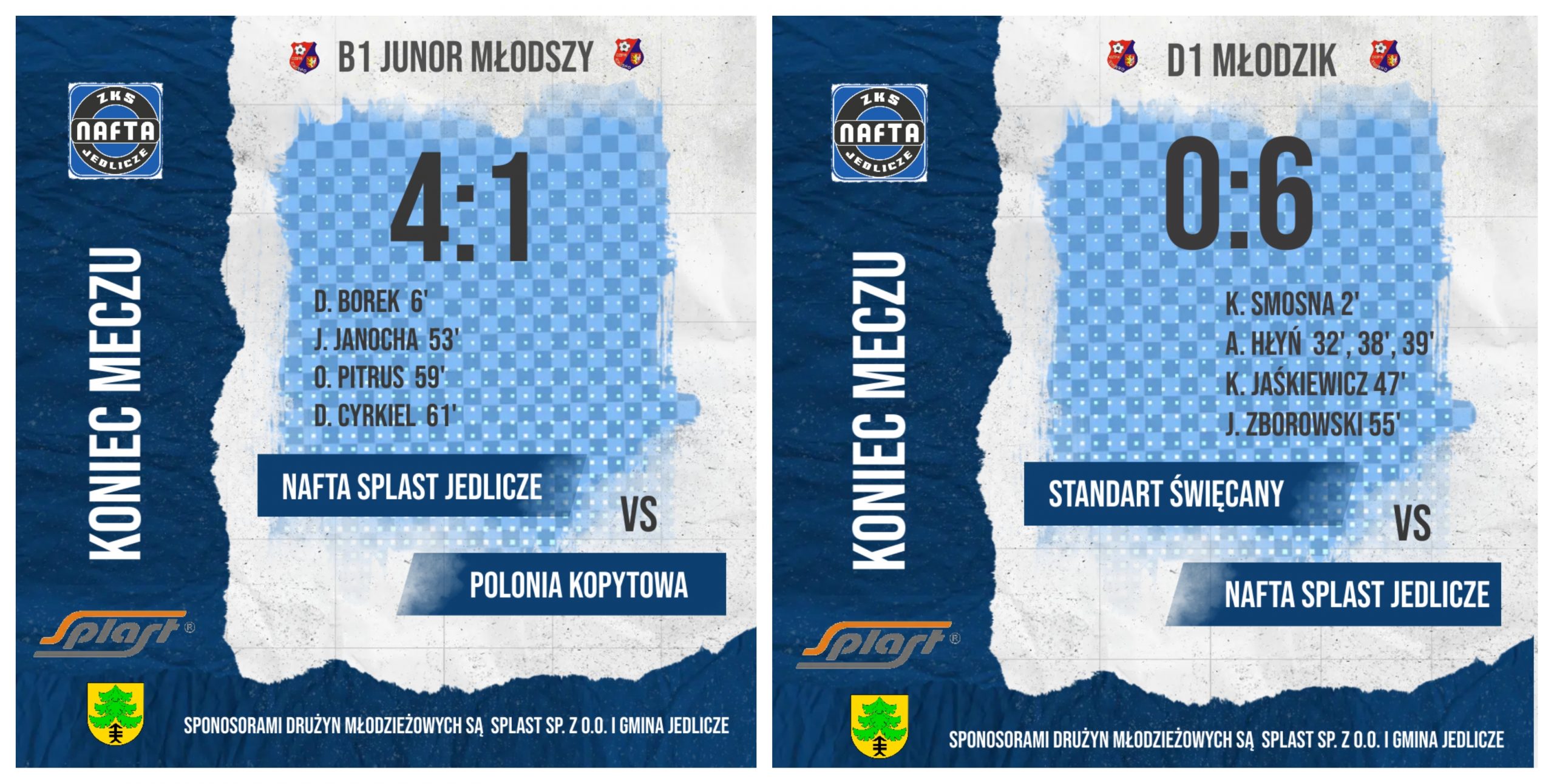 Podsumowanie weekendu_ DRUŻYNY MŁODZIEŻOWE